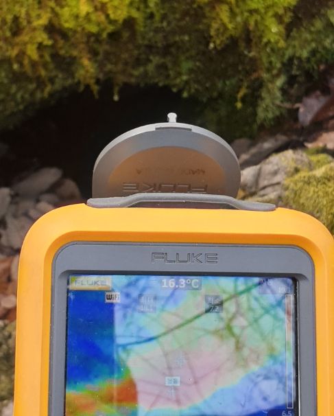 의성 빙계 얼음골 온혈현상 관측(2026년 1월 7일)