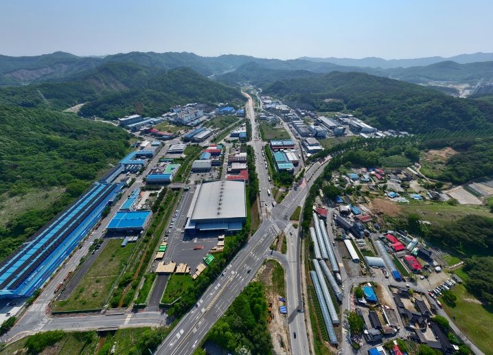 계룡산업단지 전경