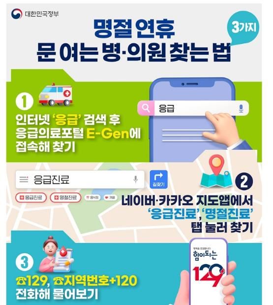 평택시, 설 연휴 비상진료대책 마련(2월 14~18일)