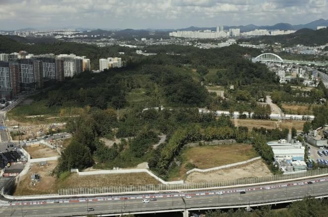 국방대 종전부동산 부지 전경