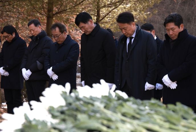 제천 화재참사 추모비 참배(제천)