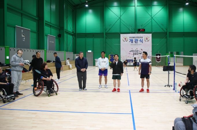 주광덕 남양주시장, 통합체육 활성화를 위한 현장 방문