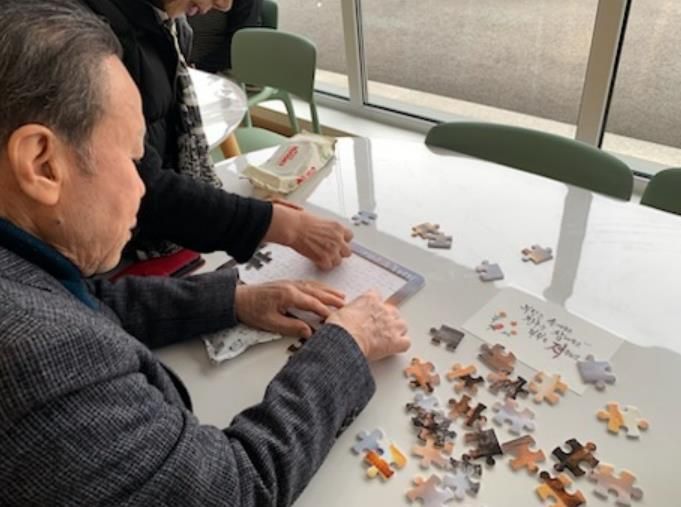 양평군 서종면 문호7리 경로당, '시니어 인지놀이' 퍼즐 삼매경
