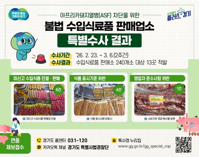 아프리카돼지열병 차단을 위한 특별수사 결과(1).jpg 바로보기그래픽보도자료_아프리카돼지열병 차단을 위한 특별수사 결과