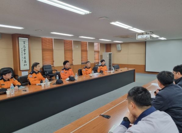 천안서북소방서장, 중점관리대상“경신전선”현장 방문